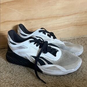 Reebok Nano X Black and White